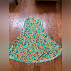Tube Dress/Maxi Skirt-Tropical Print
